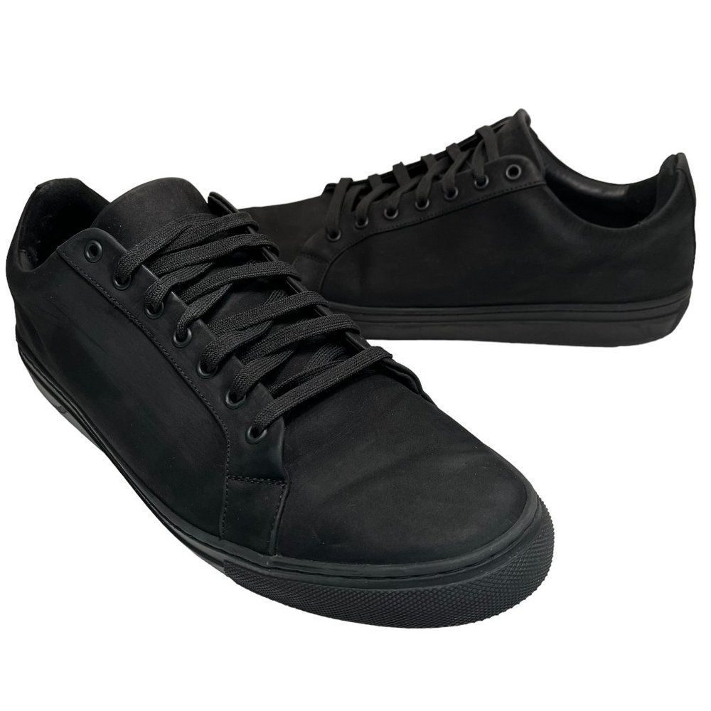 Thursday Boot Co Everyday Premier Low Top Matte Black Leather Sneakers Mens 11